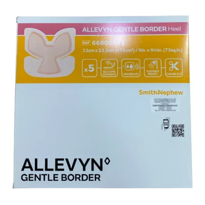 Allevyn Gentle Border Heel apósito anatómico para talón con borde de silicona – Smith & Nephew