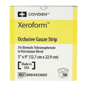 Apósito de gasa Xeroform con petrolato y 3% BTP