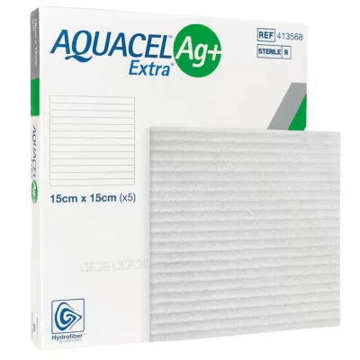 Aquacel AG Extra apósito con plata iónica – ConvaTec