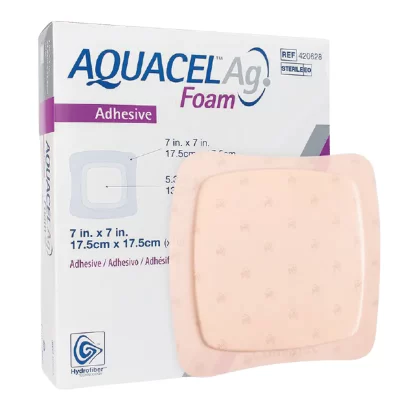 Aquacel AG Foam adhesivo 10×10 cm Ref. 420643