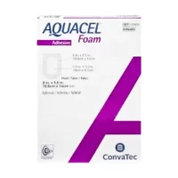 Aquacel Foam PRO talón anatómico con borde adhesivo – ConvaTec