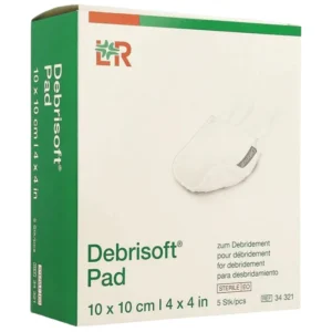 Debrisoft Pad apósito desbridante L&R Ref. 34321 Título: Debrisoft Pad – L&R (Ref. 34321)