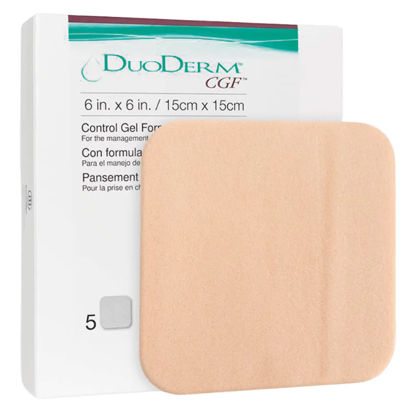 DuoDerm CGF hidrocoloide para manejo de exudado – ConvaTec