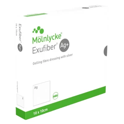 EXUFIBER Ag – Mölnlycke Exufiber Ag apósito de fibra con plata – Mölnlycke