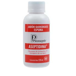 Jabón Aseptidina 4% prequirúrgico Proasepsis 30 ml