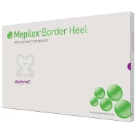 Mepilex Border Heel apósito anatómico para talón con borde de silicona – Mölnlycke
