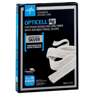 Opticell Ag apósito con plata antimicrobiana – Medline