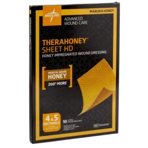 Apósito Medline TheraHoney HD Sheet con miel de Manuka Ref. MNK0087