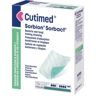 Cutimed Sorbion Sorbact apósito superabsorbente con tecnología Sorbact Ref. 72698-00