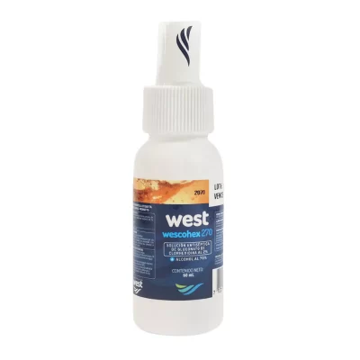 Westcohex 2%–70% – Solución antiséptica Westcohex 2%–70% solución antiséptica con clorhexidina en alcohol