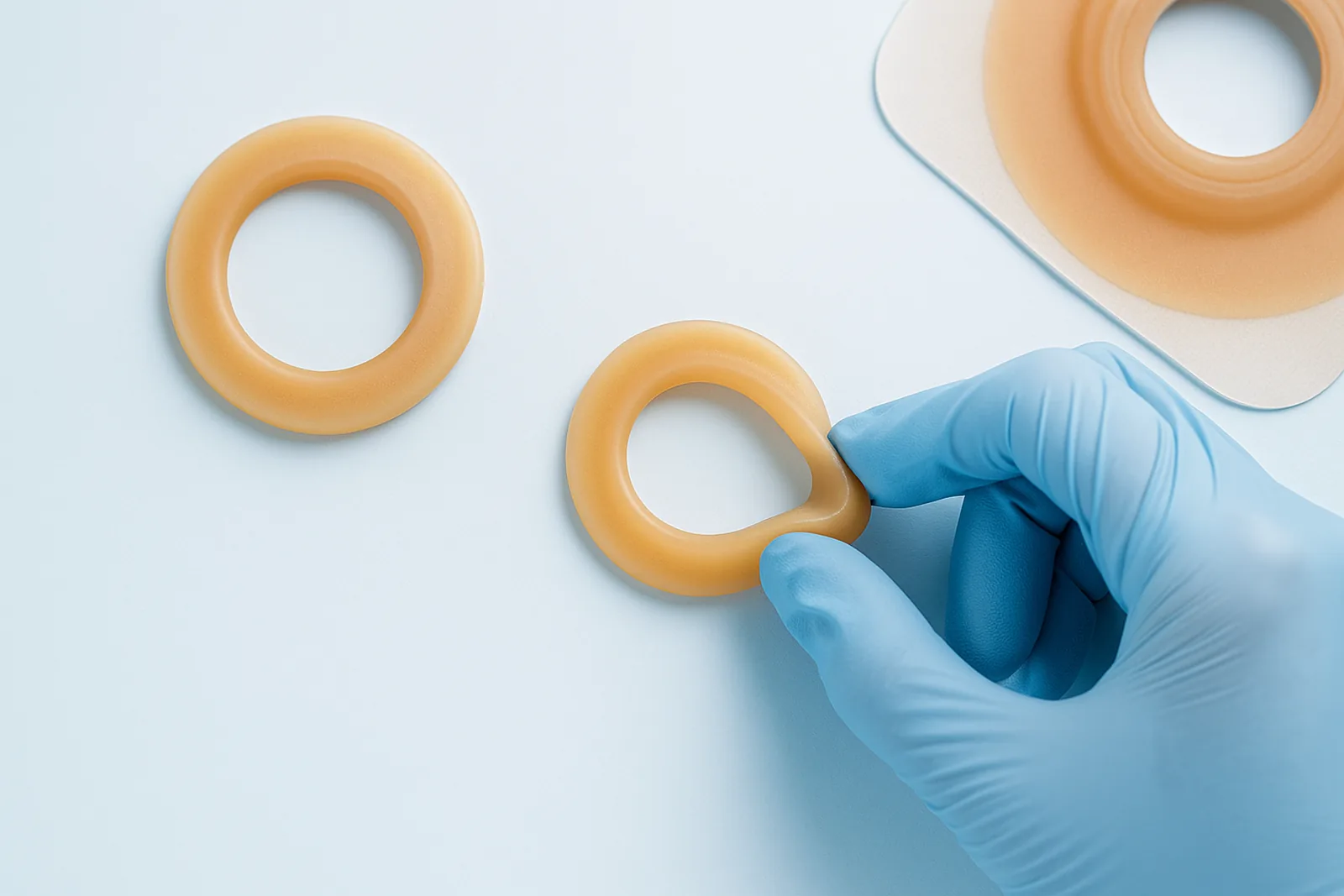 Anillo para ostomía Hollister: ring hidrocoloide moldeable para mejorar el sellado periestomal